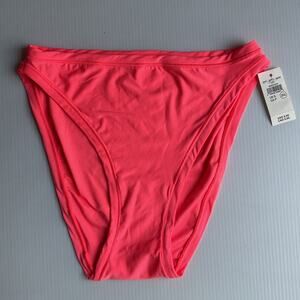Aerie High Cut Bikini Bottom Pink Size S New With Tags Real Good Underwear
